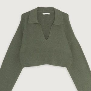 Oak + Fort Collared Sweater